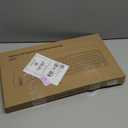 Wireless Keyboard and Mouse Combo, Full-Sized 2.4GHz Wireless Keyboard with Comfortable Palm Rest and Optical Wireless Mouse for Windows, Mac OS PC/Desktops/Computer/Laptops (Black)