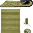 Double Sleeping Pad, Self Inflating 4.7'' Extra Thick for 2 Person Built-in Pump, Portable Camping Mattress Sleeping Mat for Backpacking Hiking Tent Travel (Full)