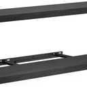 AMADA HOMEFURNISHING Floating Shelves Wall Mounted, 32 x 7 Inch Wall Shelves for Bathroom, Bedroom, Living Room, Black Shelves Set of 2
