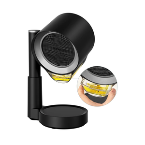 Portable Range Hood: Kitchen Countertop Cooking Exhaust Fan Quiet Smoke Removal - 3-Speed Suction Height & Angle Adjustable Design Dual-layer Filter- Plug-in for Apartments RV BBQ Hot Pot