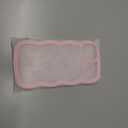 Aitipy for iPhone 14 Plus/15 Plus Case, Wavy Frame Cute Ribbon Bowknot Pattern Aesthetic Transparent Back Soft TPU Shockproof Phone Case for Women Girls, Pink