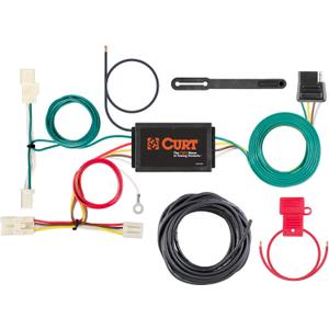 BKDK CURT 56314 Vehicle-Side Custom 4-Pin Trailer Wiring Harness, Fits Select Kia Optima