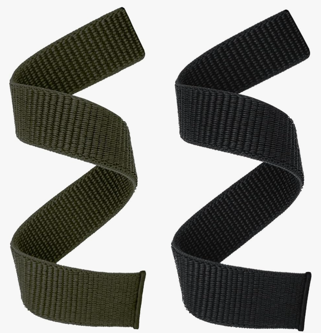 Abanen Hook and Loop Quick Dry 26mm Woven Nylon Ultralight Sport Watch Band for Fenix 8 51mm / epix Pro 51mm / Instinct 2X / Enduro/Instinct 3 50mm / Fenix 7X/6X/5X