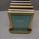 LaVie Home 4x6 Picture Frames (12 Pack, Gold) Simple Designed Photo Frame with High Definition Glass for Wall Mount & Table Top Display, Set of 12 Classic Collection