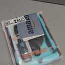 SEYMAC stock Case for iPad 6th / 5th Generation Case/Air 2 / Pro 9.7 inch, Heavy Duty Protective with Screen Protector, with Pencil Holder, Hand Strap, Shoulder Strap, 360 Rotate Stand, SkyBlue+Black