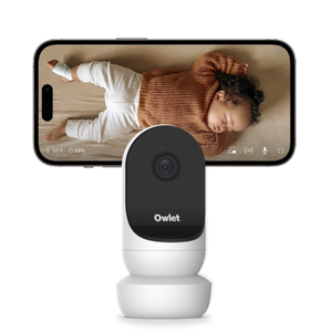 Owlet Cam 2 (Gen 2) Smart Baby Monitor – HD Video Camera with Night Vision, 4X Zoom & WideAngle View, TwoWay Talk, Sound & Motion Alerts, Temp & Humidity Sensor, Encrypted WiFi | White