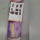 SEIKEA Ponytail Extension, 18" Lightweight Wavy Curly Clip in Pony Tails, Colored Hair Extensions for Kids, Crazy Hair Day Accessories for Girls Synthetic Hairpiece Blue Purple