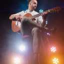 CANGHPGIN Men's Stretch Dress Pants Slim Fit Flat Front Slacks Tapered Casual Pants (Gray, L)