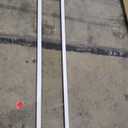 PetSafe Sliding Glass Pet Door - No-Cut DIY Install Doggy Door for Renters - Aluminum Frame - Adjustable Height 75 7/8" to 80 11/16" - Ideal for Medium Dogs Up to 40 lb - White