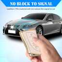 QBUC for Lexus Key Fob Cover with Keychain,Upper Leather + Soft TPU Car Key Case Shell for Lexus 2018-2025 ES350 ES300h UX200 RX350 RX450h NX300h GX460 TX550 LX600 LS500 LC500h,4 Buttons(Beige)