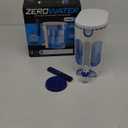 ZeroWater 12-Cup Ready-Read 5-Stage Water Filter Pitcher – 0 TDS for Improved Tap Water Taste - IAPMO Certified to Reduce Lead, Chromium, and PFOA/PFOS