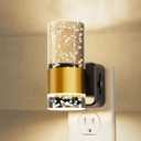 L LOHAS LED Night lights plug into wall, Soft Light Night Light with Adjustable Brightness, Plug in Night Light with Auto Light Sensor, Wall Sconce-style Design Nitelight for Bathroom, Hallway, 1 Pack