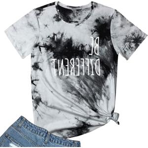 LOOKFACE Women's Cute T Shirt Junior Tops Teen Girls Graphic Tees (Black)
