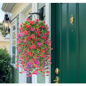 4 Pcs Artificial Hanging Flowers
