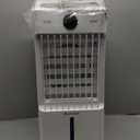 Swamp Cooler, 3-IN-1 Evaporative Air Cooler with Display & Remote, Windowless Portable Air Conditioners with Ice Cooling, 12H Timer, 6 Speeds, 60 Oscillation, Air Cooler Fan for Home Office