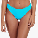 RELLECIGA Women's Mid Waisted High Cut Bikini Bottoms Size S