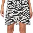 Star Vixen Women's Plus-Size Short-Sleeve Ballerina Wrap Dress (Zbr), Size: Small Petite