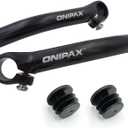 ONIPAX Bicycle Bar Ends Comfortable Ergonomic for MTB Bikes 7/8 Handlebar (1 Pair)