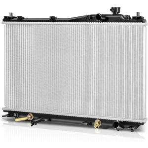 Auto Dynasty Radiator Compatible with 2001-2005 Honda Civic 1.7L AT, DPI 2354 Factory Style 1-Row Cooling Radiator, Aluminum Core