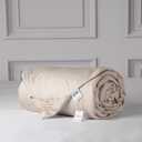 CUDDLE DREAMS Lightweight Silk Filled Comforter for Summer, Detachable Tencel Duvet Cover for Easy Care, Naturally Breathable (Light Pewter, King) (KING, 102 IN x 88 IN)