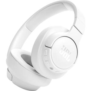 JBL Tune 720BT - Wireless Over-Ear Headphones with JBL Pure Bass Sound, Bluetooth 5.3, Up to 76H Battery Life and Speed Charge, Lightweight, Comfortable and Foldable Design (White)