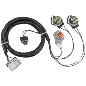 RED WOLF Driver Side Tail Light Harness for 2003-2007 GM Chevy Silverado 1500/HD 2500/HD 3500/HD Replace OE #16531401 Rear Left Taillight Pigtail Wire Connector Assembly