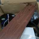 52 Inch Farmhouse Ceiling Fan with Light and Remote, Black Industrial Caged Flush Mount Ceiling Fans with 6 Speed Reversible Motor and Dual Finish 5 Blades, Rustic Ceiling Fan for Living room, Bedroom