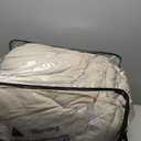 Litanika Oatmeal Comforter King Size, 3 Pieces Lightweight Solid Bedding Comforter Set, All Season Fluffy Bed Set