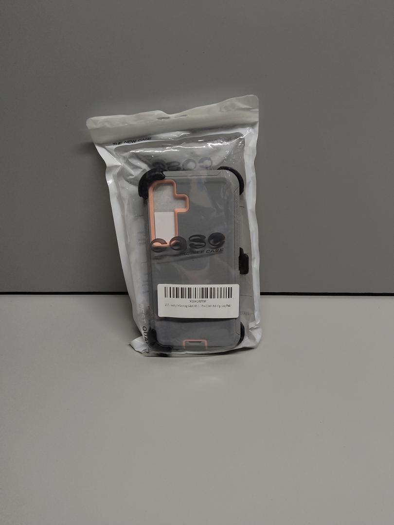 RubCase for Samsung Galaxy S25  Case with Belt Clip Holster, 2 x Screen Protector, Heavy Duty Military Grade Full Body Shockproof Rugged Protective Cover for Samsung Galaxy S25 Grey