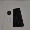 Wireless Keyboard and Mouse Combo, Full Size Silent Ergonomic Keyboard and Mouse, Long Battery Life, Optical Mouse, 2.4G Lag-Free Cordless Mice Keyboard for Computer, Mac, Laptop, PC, Windows