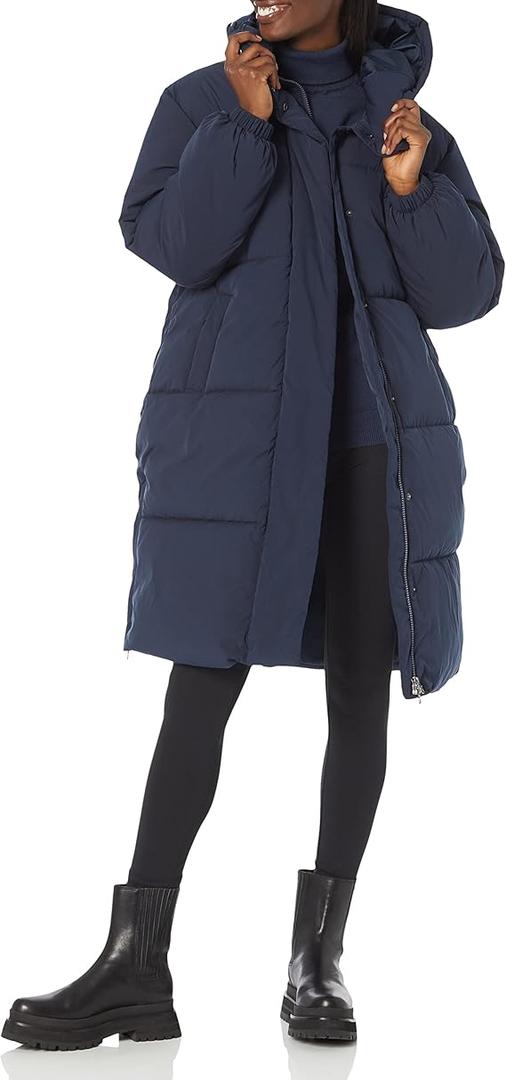 Amazon Essentials Women's Oversized Long Puffer Jacket (3X)