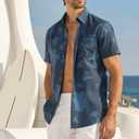 Alex Vando Mens 4-Way Stretch Wrinkle Free Business Casual Dress Shirt (XL)