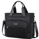 AIJIEKE Insulated Lunch Bag for Men Women, Lunch Box, Lunch Tote for Work, Large Leak Proof Cooler Bag with Removable Strap, Reusable Adult Lunchbag, Picnic, Office, Beach (A.Black)