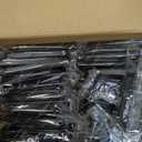 Ravinte 30 Pack Solid 3 Inch Center to Center Slim Square Bar Drawer Handles for Kitchen Cabinet Hardware Matte Black