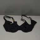 Wacoal Women's Back Appeal Minimizer Unlined Underwire Bra (40D, Black)