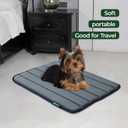 BALANCE Dog Crate Pad, Dog Foam Crate Mat Kennel Pad, Washable Water-Resistant Pet Bed Flat Dogs Cage Mat for Small Dogs