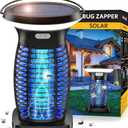 Solar Bug Zapper Outdoor and Indoor, Mosquito Fly Zapper for Home