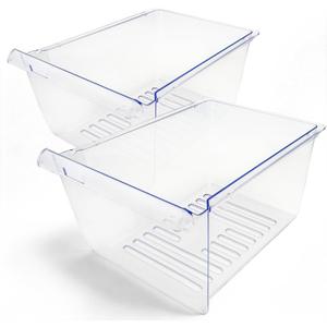 WP2256704, 2256704 Refrigerator Crisper Drawer Compatible with whirlpool, kenmore, amana, maytag: WRT518SZFM00, WRT518SZFM02, W8RXEGMWB01, WRT518SZFG00 etc. Crisper Pan 1469225, PS11739936, AP6006849