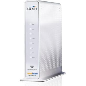 ARRIS SURFboard SVG2482AC DOCSIS 3.0 Cable Modem & AC2350 Wi-Fi Router , Comcast Xfinity Internet & Voice , Four 1 Gbps Ports , 2 Telephony Ports for Digital Voice , Up to 800 Mbps