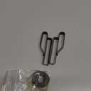 Tactical Stealth Duty Belt Key Holder, 2 Pack Belt Key Clip Holder with 12 Pcs Key Rings Black Stainless Steel Belt Loop Holder for Duty Policemen, Fire Agencies Law Enforcement (75X12.5mm)