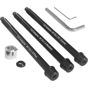 12x142mm Thru Axle Adapter for Wahoo KICKR SNAP Trainer, 12mm x 142mm Bike Adapter Kit with Tools, Compatible with Road & Mountain Bikes, High-Strength Material Construction, Not for 12x135/148