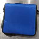 Case-it Mighty Zip Tab School Zipper Binder | 3-Inch O-Rings, 600-Sheet Capacity, 5-Subject Expanding File Folder, Multiple Pockets & Storage Organizer, Shoulder Strap | D-146 Midnight Blue