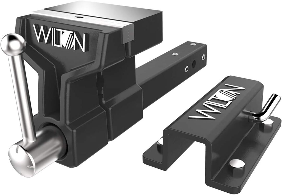 Wilton ATV All-Terrain Truck Hitch Vise, 6" Jaw Width, 5-3/4" Max Jaw Opening, 5" Throat (10010)