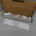 Under Cabinet Lights, Plug in, Seamlessly Linkable 12 Inch, 6 Bars+Switch+Extensions, Under Counter Lighting for Kitchen, Closet, Gun Safe, Shelf, Display Case, LED 5000k Daylight