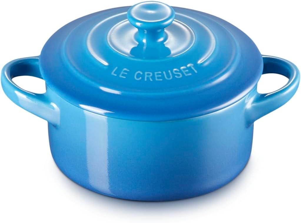 Le Creuset Stoneware Mini Round Cocotte, 8 oz., Marseille