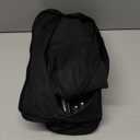 MOON LENCE Portable Camping Chair Backpacking Chair - The 4th Generation Ultralight Folding Chair - Compact, Lightweight Foldable Chairs for Hiking Mountaineering, Beach (Black-below 180 Lbs for Comfort Use)