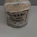 Chuangdi 20 Yard 6 Inches Burlap Ribbon Wide Jute Ribbon Natural Burlap Fabric Roll Wired Edge for Wreaths, Christmas Tree Decoration, Big Bow Crafts, Gift Wrapping, Wedding