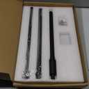 InnoGear Mic Stand, Microphone Stand Floor Detachable Boom Mic Arm Stands with Weighted Round Base, Height Adjustable from 34" to 60" for Blue Yeti HyperX QuadCast Shure SM58 Samson Q2U Fifine K669B