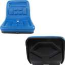 CS668-8V Blue Seat Replacement for Holland 1110 1210 1310 1510 1710 1910 Excavator B0CQC2SFBJ