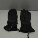 Achiou Ski Gloves,Winter Cold Weather Gloves for Men Women,Waterproof Touchscreen Snow Mittens (Medium, Black)